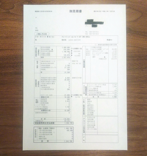 タントの値引き相場 限界21年版レポート ブログでは渋いとの情報も くるまぱぱ